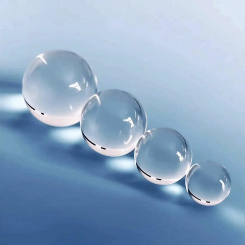 Pro Grade Quartz Spherical Lens For Optics, Circular Glass Accessory For Makers And Pros, 5mm Diameter, 3.67mm Focal Length