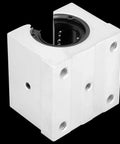 Open Aluminum Linear Bearing Block For 30mm SBR30UU, slick high-speed motion slider with low noise ball bearings, aluminum alloy