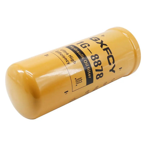 Beefed Up Heavy Duty Hydraulic Filter Replacement 1G-8878 For Bobcat Skid Steer Excavator And Track Loader, yellow canister