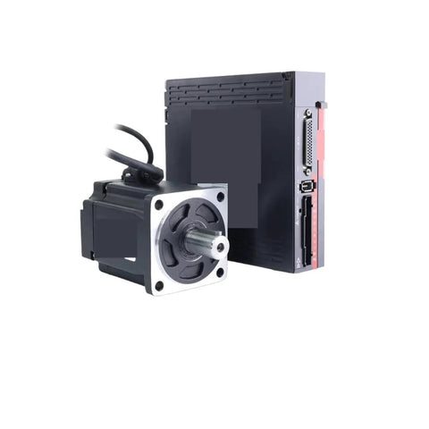 Beefy 2.39 Nm Torque Servo Motor Kit 80SS75 5.0A with ASD275 Drive Kit, AC200-240V, 300 cm Encoder Cable, 750W for CNC Equipment