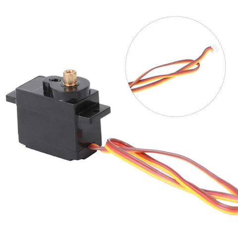 Built Tough Heavy Duty Front Motor Drive Servo Game Changer For XK X450 RC Fixed Wing Aircraft with metal gears and wires.
