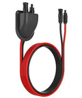 Built Tough Solar Cable Gland Kit 10AWG 2m Extension Cord With Waterproof IP68 ABS Junction Box And Connectors For Marine And Off Grid