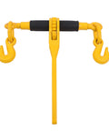 Heavy Duty Ratchet Chain Binder With Five Sixteenths Inch Chain 20 Foot Length 7100 Lbs Working Load Limit 28400 Lbs Breaking Strength