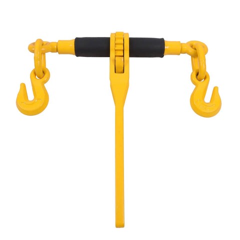 Heavy Duty Ratchet Chain Binder With Five Sixteenths Inch Chain 20 Foot Length 7100 Lbs Working Load Limit 28400 Lbs Breaking Strength