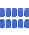10 Pack Silicone Intake Vacuum Hose Caps For 16mm Car Vacuum Lines Durable Universal End Caps Blue High Build Quality Silicone Hose Covers