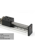 Beefed Up Heavy Duty Linear Guide Module With 57 Stepper Motor Nema23 And SFU1605 Ball Screw Actuator, steel slide table