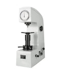 Top Shelf Rockwell Hardness Tester Benchtop Scale With HRC HRA HRB Scales 150 Kgf Max Load showing dial and pressing mechanism.