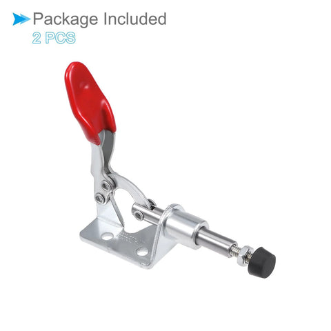 Heavy Duty Toggle Clamp 99 Lbs Holding Capacity Push Pull Action Quick Release Down Clamp For Woodworking Zinc Plated Carbon Steel