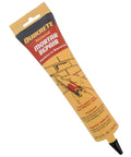 Mortar Repair Sealant For Tuckpointing And Sealing Joints, Sanded Acrylic Formula, 5.5 oz tube with diagram on label.