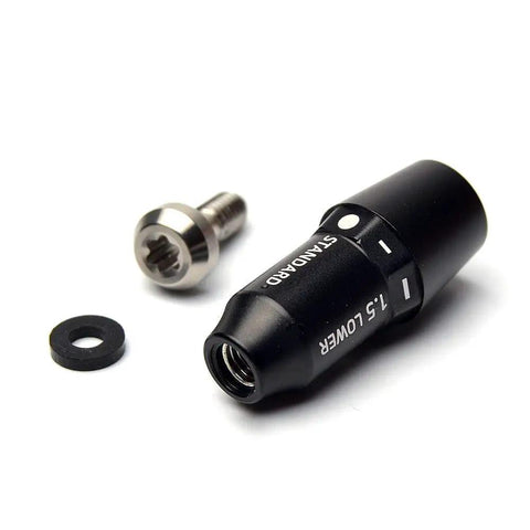 PXG Hybrid Club Shaft Sleeve Adapter 370 For Loft Tweak Plus One And A Half Degree Trajectory Control Black One Piece