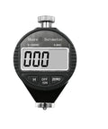 Professional Digital Shore Durometer Rubber Hardness Tester Meter Featuring Dead On Readings And Boss Level Durability For Big Time Elastomer Quality Control Testing - digital gauge displaying measurement.