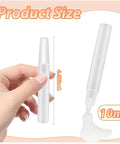 Make Your Own Moth Man Magnet Craft Kit 10ml glue pen held by hand and size measurements shown