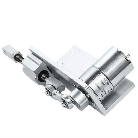 Telescopic Linear Actuator For DIY Projects 12V DC Gear Motor With Adjustable Stroke 5 To 1000 RPM Smooth Reciprocating Motion