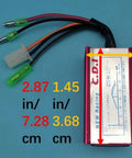 Plug And Play CDI Box Fit For Polaris Eton Yamaha Jog Zuma Viper Predator 50 90 49cc 50cc 70cc 90cc 110cc 125cc Rxl dimensions shown.