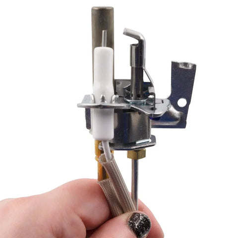 Natural Gas Water Heater Pilot Assembly Replacement Kit With Pilot Tube, Thermocouple, Igniter And Hardware for Quick Install.
