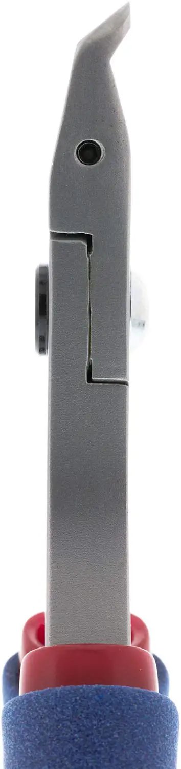 Angulated 50 Degree Head Flush Cutters With Long Ergonomic Handles Pro Grade Bearing Ring Design Made In USA From High Grade Alloy Steel Handles