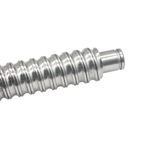 SFU1605 Rock Solid Ball Screw With Flange Nut Right Hand Thread BK12 BF12 End, linear motion screw detail, for CNC, 650mm