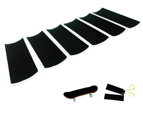 Six Pack Fingerboard Foam Grip Tape 110mm By 38mm Each Sheet Soft Grippy Foam Finger Tape For Tricks Grinds And Slides