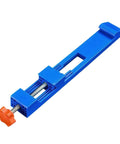 Rock Solid Adjustable Router Base Guide With Portable Saw Rail Track System To Nail Every Woodworking Cut Featuring Slick Multi Angle Lock Jig, blue adjustable clamp tool.