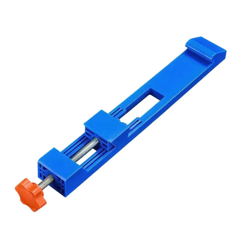 Rock Solid Adjustable Router Base Guide With Portable Saw Rail Track System To Nail Every Woodworking Cut Featuring Slick Multi Angle Lock Jig, blue adjustable clamp tool.