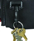 Heavy Duty Poly Tool And Cell Phone Holder Built Tough For Contractors Attaches Securely To Suspenders Aprons keeps keys attached.
