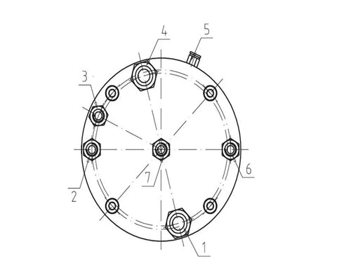 Water Cooled Spindle Motor Packing Kickass Power With ISO20 Taper And 30000 RPM For CNC Router Machined diagram view with detailed labels.