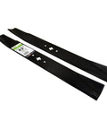 Two Blade Set For 42 Inch Mower Decks Replaces OEM 742-04308 742-04312 942-04308 942-04312 Fits MTD Cub Cadet Troy-Bilt Craftsman