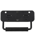 Spring Loaded Flush Pull Handle Kit for Tool Boxes and Cabinets, Heavy Duty Metal Hardware, black corrosion-resistant handle