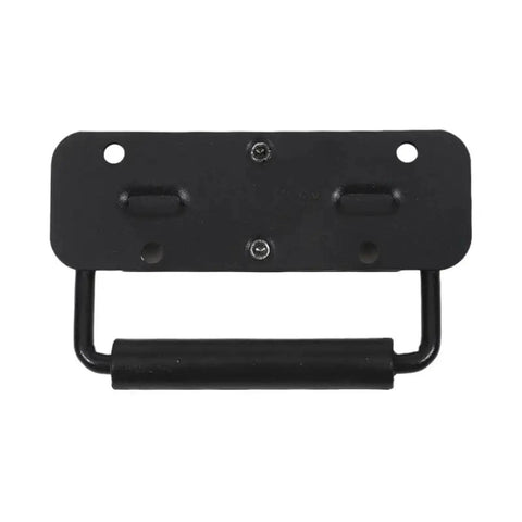Spring Loaded Flush Pull Handle Kit for Tool Boxes and Cabinets, Heavy Duty Metal Hardware, black corrosion-resistant handle