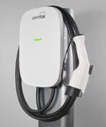 Beefy Level 2 EV Charger With 48 Amp Output And 11.6 kW Power, 18 Foot Cable, Indoor Outdoor Hardwired EV Station