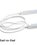 T5 T8 Extension Cords Four Feet Long 3-Prong Power Cable connecting LED tube lights end-to-end