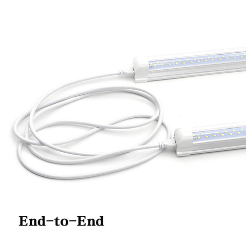 T5 T8 Extension Cords Four Feet Long 3-Prong Power Cable connecting LED tube lights end-to-end