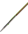 Pro Grade 195cm 18mm Aluminum Pole Spear For Spearfishing With Anodized Ergal Shaft And Rubber Band Propulsion, Tip Detail