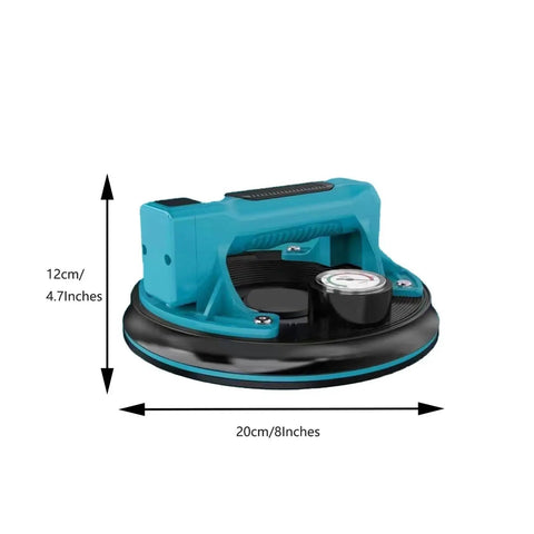 Heavy Duty Electric Vacuum Suction Cup Lifter Handles Porcelain Tile Granite And Glass With Rock Solid Grip And Quick Release Valve for lifting tiles.