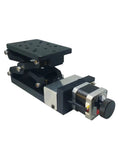 Motorized Rotary Positioning Stage PT-GD401 With Pro-Grade Precision Electric Lifting Table, Z-Axis, 60mm Stroke, 120x80mm Platform