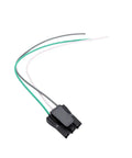 DAN DRE Washer Lid Switch Connector Wire Harness Cable For Agitator Front Load Top Load Washers And Stacked Dryer Repair Kit with black connector and four wires.