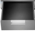 Absolute Game Changer 5 Drawer Metal Desk Organizer With Locks, Slim Desktop File Cabinet For Cable Sorting, open drawer detail.