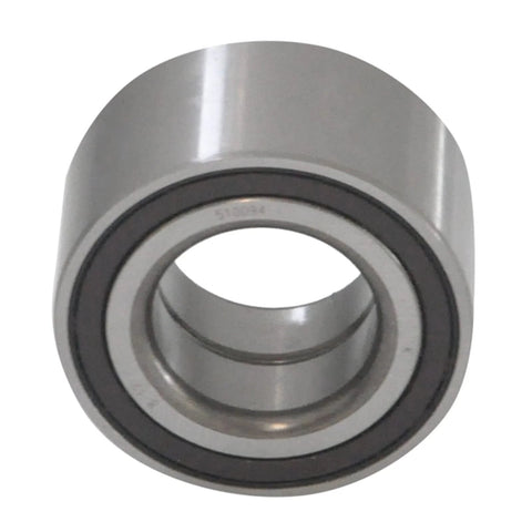 Close-up of a wheel bearing from 2 Pack Front Wheel Bearing Replacement Kit For Scion iQ 2012-2015, XD 2008-2014, Prius C, Yaris 2006-2016, Yaris R 2016