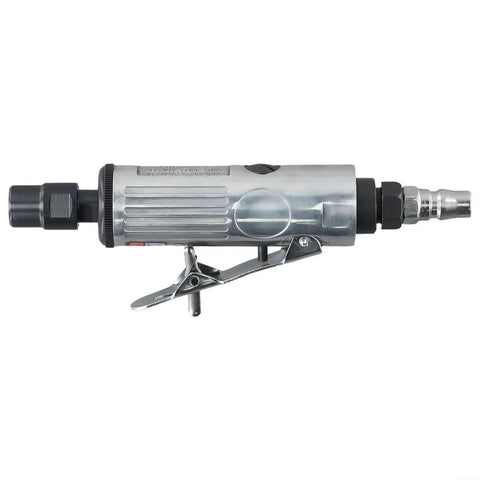 Top Tier Pneumatic Air Die Grinder Delivering A Badass 23000 Rpm Spin With A Rugged Aluminum Alloy Body side view for metal grinding.