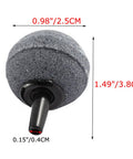 High Temperature Sintered Air Stone Cylinder Diffuser For Fish Tanks 0.98 Inch Bubble Diffuser For Nano Air Pumps 4mm Inlet