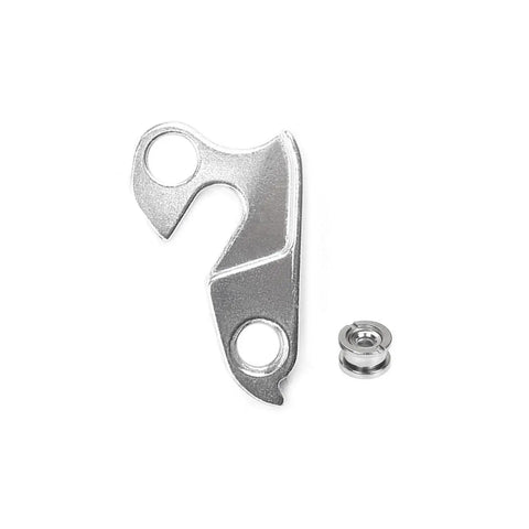 Two Pack Derailleur Hanger 38 CNC Alloy Rear Mech Dropout Replacement for Mountain Bikes No Fuss 6061 Aluminum Precision Fit