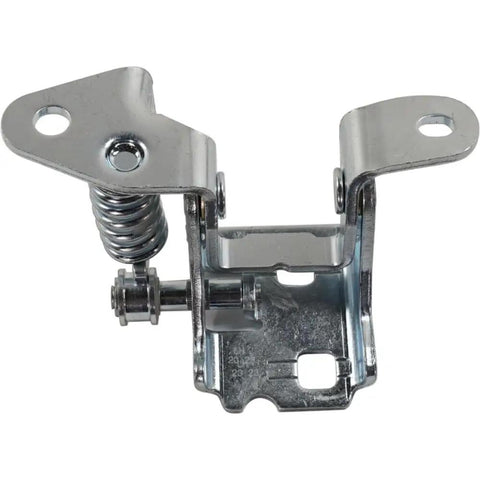 Heavy Duty Left Side Door Hinge Built Tough For Slick Swing And Rock Solid Durability Perfect Swap For Dodge Caliber Jeep Compass Patriot 2007 To 2017 Car Models, showing detailed metal design and spring mechanism.