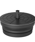 Beefy Heavy Duty Outdoor Umbrella Base Foldable Fillable With Sand Or Water Up To 110 Lbs Adjustable Fit For Patio Garden And Poolside
