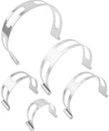Heavy Duty Stainless Steel Exhaust Clamp Set 2 To 4 Inches Quick Fix Band Clamps in various sizes for welding and fabrication projects