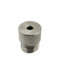 Single unit from 8 Piece Stainless Steel Drill Bushing Set With 3 To 10mm Inner Diameters And M14x1.5 Threads For Precise Drilling And Rock Solid Grip.