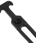 Close-up of Six Pack Rubber Latches With T Handle Hasp Elastic Draw Locks For Vibration Reduction And Secure Fastening
