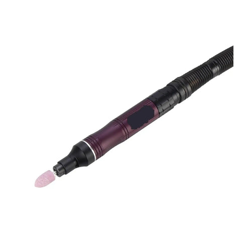 Close-up of the adjustable air grinding pen from the Heavy Duty Pneumatic Mini Die Grinder Kit for precision engraving.