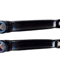 Left And Right Crank Set For Upright Stationary Bikes With 16x16mm Square Spindle Holes For Secure Alignment And High Torque Transfer