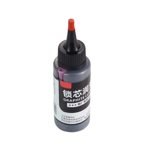 Natural Graphite Powder Lubricant 50ml dry lube in a handy needle design tube for portable locks and multifunctional cylinders