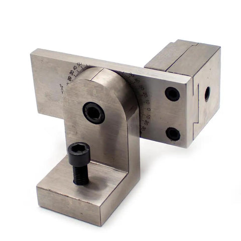 All-metal Multi Function EDM Dedicated Fixture For Fast Wire Platen And Fixed Workpiece Bracket Vise with 360° swivel setup
